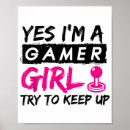 Search for girl gamer posters Funny