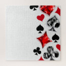 Search for playing cards puzzles Spade