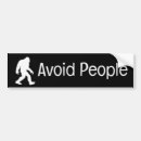 Search for cryptid bumper stickers Bigfoot