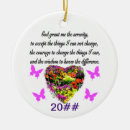 Search for serenity prayer christmas tree decorations Recovery