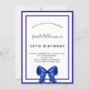 Search for royal blue christening invitations Elegant