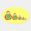 Search for matryoshka doll stickers Russian dolls
