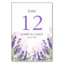 Search for lavender table cards Watercolor