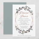 Search for rose gold rehearsal dinner invitations Elegant