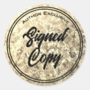 Search for signed by the author stickers Reading