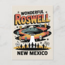 Search for roswell new mexico postcards Retro