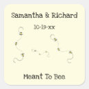 Search for bee couple stickers Meant to bee