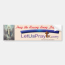 Search for rosary bumper stickers Virgin mary