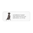 Search for black labs return address labels Animal