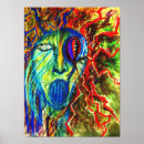 Search for the scream art Abstract