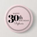 Search for happy 30th birthday badges Modern