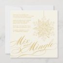 Search for mix and mingle seasonal invitations Modern