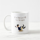 Search for try try again mugs Inspirational