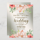 Search for golden frame wedding invitations Greenery