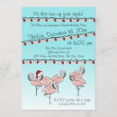 Search for tropical beach christmas invitations Flamingo