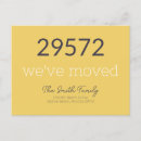 Search for return address postcards Change of address