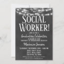 Search for working 5x7 invitations Social worker