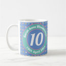 Search for ten years mugs 10th birthday