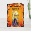 Search for witch hat halloween cards Magic