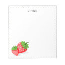 Search for strawberry notepads Berry sweet