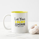 Search for let your light shine mugs Christian