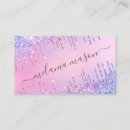 Search for holographic business cards Makeup artist