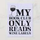 Search for wine label postcards Modern
