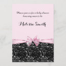 Search for black baby girl shower invitations Chic