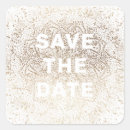 Search for gold snowflake save the dates For her