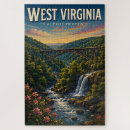 Search for west virginia puzzles Appalachian mountains