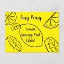 Search for easy postcards Easy peasy lemon squeezy