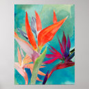 Search for bird of paradise art posters Floral