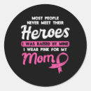 Search for breast cancer hero stickers Fighter
