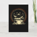 Search for rock band birthday cards Drummer