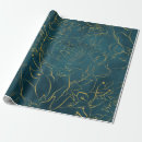 Search for dark teal wrapping paper Chic