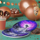 Search for dolphins paper plates Pink