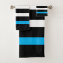 Search for blue and black bath towels Trendy