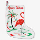 Search for flamingo christmas stockings Kitsch