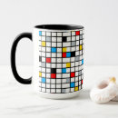 Search for mondrian mugs Vintage