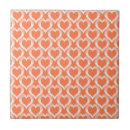 Search for coral and white tiles Modern