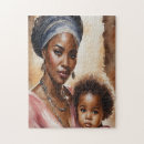 Search for mother and child puzzles Watercolor
