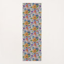 Search for flowers yoga mats Blue