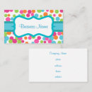 Search for children salon business cards Cosmetologist