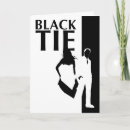 Search for black tie affair invitations Black and white
