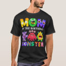 Search for monster first birthday tshirts Mum