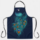 Search for feathered aprons Teal