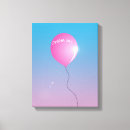 Search for pink sky canvas prints Light