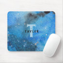 Search for decorated initial mouse mats Create your own