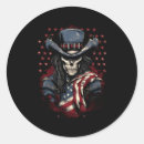 Search for patriotic skull stickers 4th of july