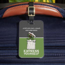 Search for sesame street characters luggage tags Oscar the grouch